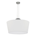 Duolla - Lámpara colgante OPERA 3xE14/40W/230V diá. 55 cm blanco