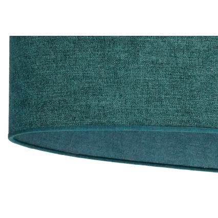 Duolla - Lámpara colgante OVAL 2xE27/15W/230V verde