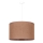 Duolla - Lámpara colgante ROLLER 1xE27/15W/230V diá. 40 cm marrón