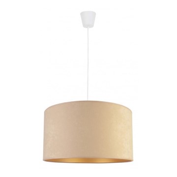 Duolla - Lámpara colgante ROLLER 1xE27/40W/230V diá. 40 cm beige