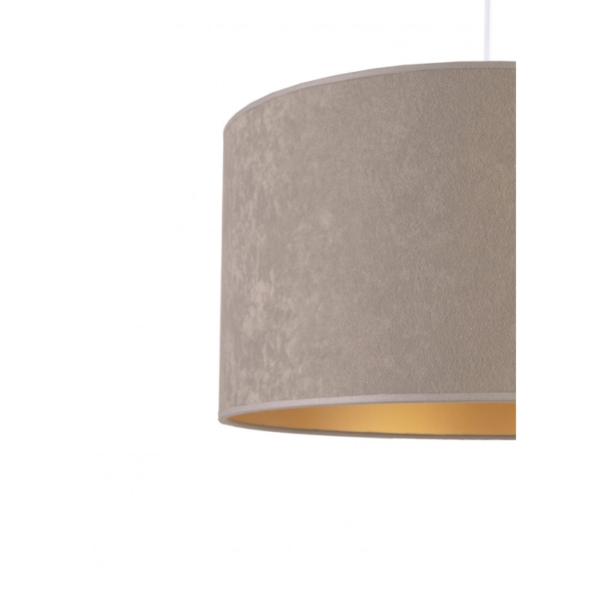 Duolla - Lámpara colgante ROLLER 1xE27/40W/230V diá. 40 cm gris