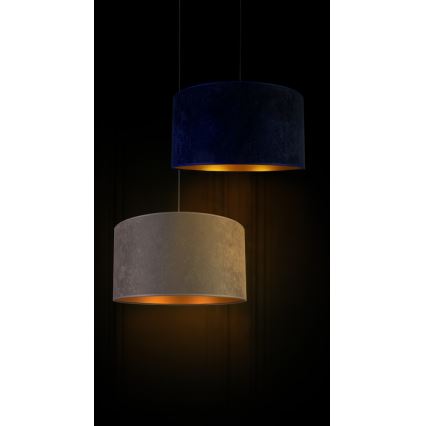 Duolla - Lámpara colgante ROLLER 1xE27/40W/230V diá. 40 cm gris