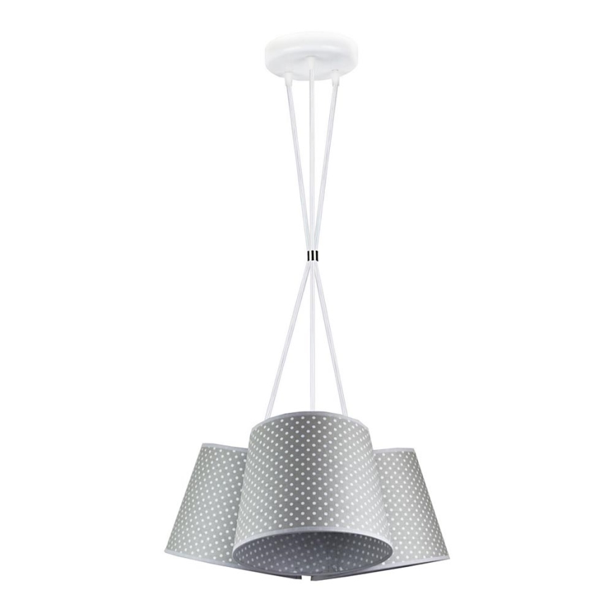 Duolla - Lámpara colgante ROSSA 3xE27/40W/230V diá. 40 cm