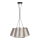 Duolla - Lámpara colgante ROSSA 3xE27/40W/230V plata