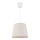 Duolla - Lámpara colgante SOLO 1xE27/40W/230V diá. 24 cm beige claro