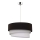 Duolla - Lámpara colgante TRIO 1xE27/40W/230V diá. 45 cm negro/gris/blanco