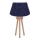 Duolla - Lámpara de mesa BOUCLE 1xE27/15W/230V diá. 28 cm azul/madera