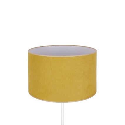 Duolla - Lámpara de mesa BRISTOL 1xE14/15W/230V diá. 17,5 cm amarillo/blanco
