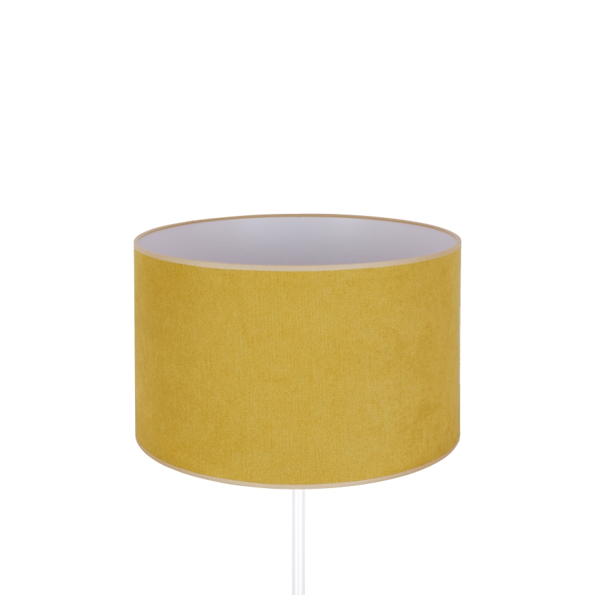 Duolla - Lámpara de mesa BRISTOL 1xE14/15W/230V diá. 17,5 cm amarillo/blanco