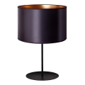 Duolla - Lámpara de mesa CANNES 1xE14/15W/230V diá. 20 cm negro/cobre