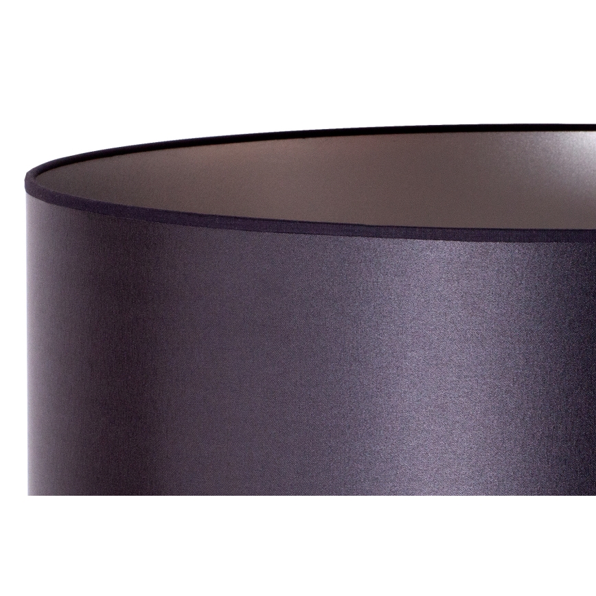 Duolla - Lámpara de mesa CANNES 1xE14/15W/230V diá. 20 cm negro/plata