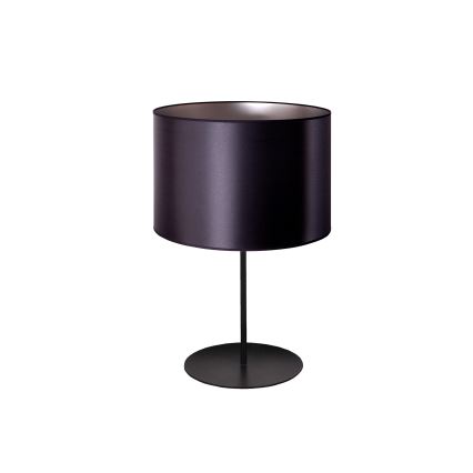 Duolla - Lámpara de mesa CANNES 1xE14/15W/230V diá. 20 cm negro/plata