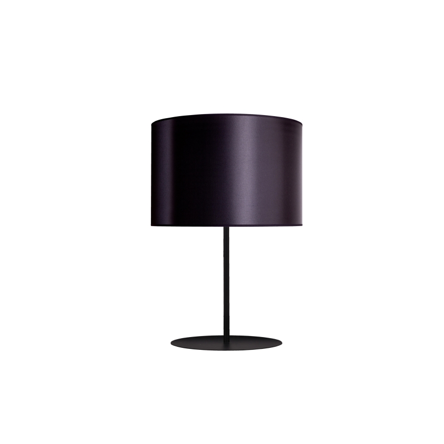 Duolla - Lámpara de mesa CANNES 1xE14/15W/230V diá. 20 cm negro/plata