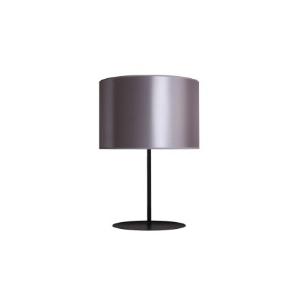 Duolla - Lámpara de mesa CANNES 1xE14/15W/230V diá. 20 cm plata/cobre/negro