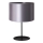 Duolla - Lámpara de mesa CANNES 1xE14/15W/230V diá. 20 cm plata/negro