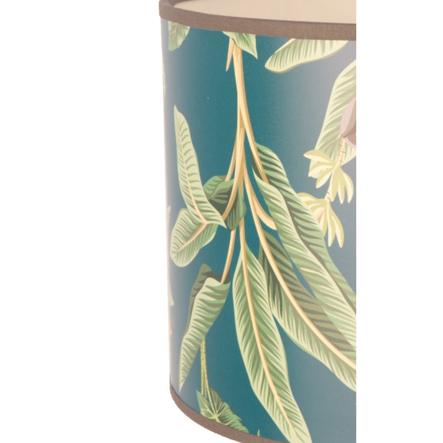Duolla - Lámpara de mesa GOLD LEAVES 1xE14/15W/230V diá. 12,5 cm