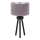 Duolla - Lámpara de mesa LYON 1xE27/15W/230V diá. 30 cm gris