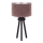 Duolla - Lámpara de mesa LYON 1xE27/15W/230V diá. 30 cm marrón