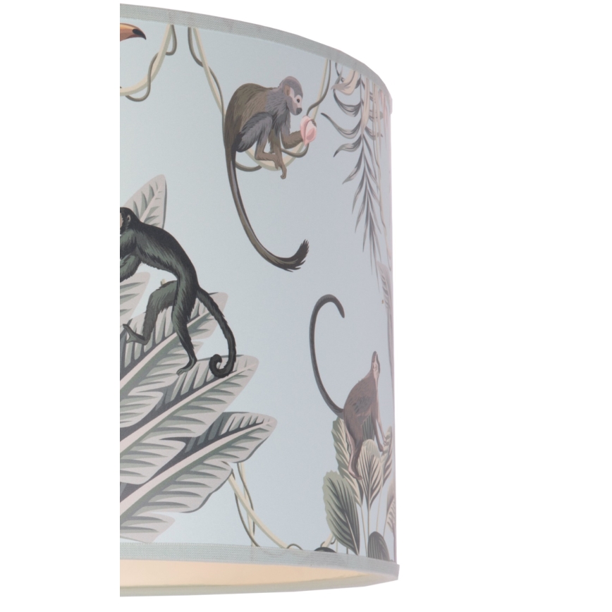 Duolla - Lámpara de mesa MONKEYS 1xE14/15W/230V diá. 12,5 cm