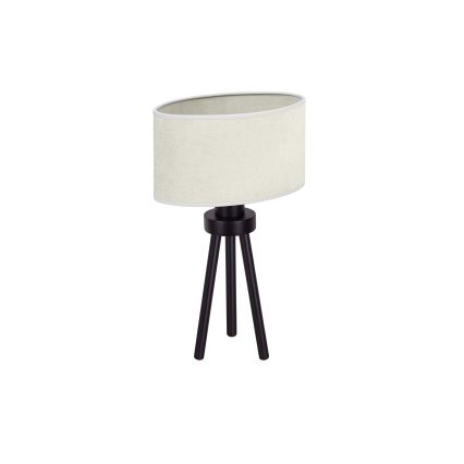 Duolla - Lámpara de mesa OVAL 1xE27/15W/230V diá. 30 cm gris