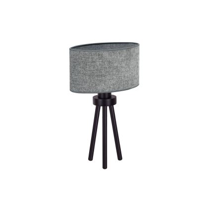 Duolla - Lámpara de mesa OVAL 1xE27/15W/230V diá. 30 cm gris