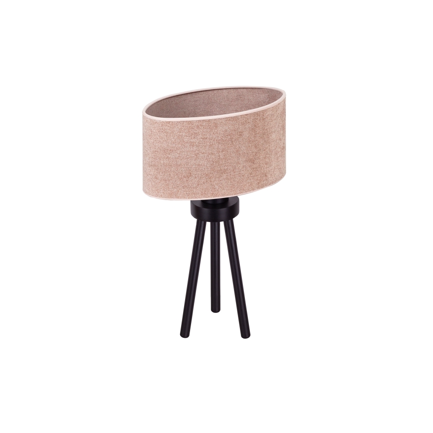 Duolla - Lámpara de mesa OVAL 1xE27/15W/230V diá. 30 cm rosa