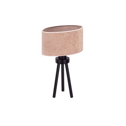 Duolla - Lámpara de mesa OVAL 1xE27/15W/230V diá. 30 cm rosa