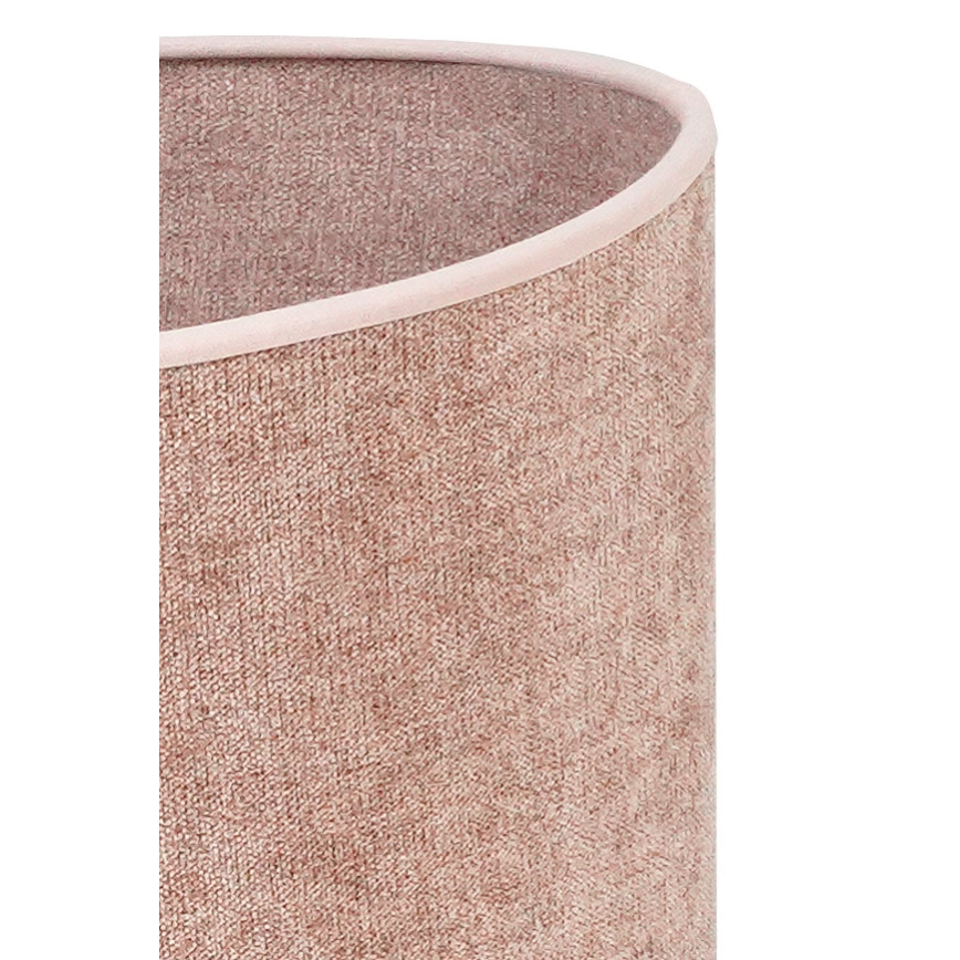 Duolla - Lámpara de mesa OVAL 1xE27/15W/230V diá. 30 cm rosa