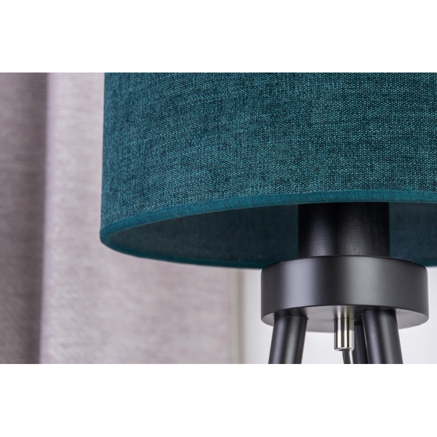 Duolla - Lámpara de mesa OVAL 1xE27/15W/230V diá. 30 cm verde