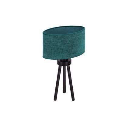 Duolla - Lámpara de mesa OVAL 1xE27/15W/230V diá. 30 cm verde