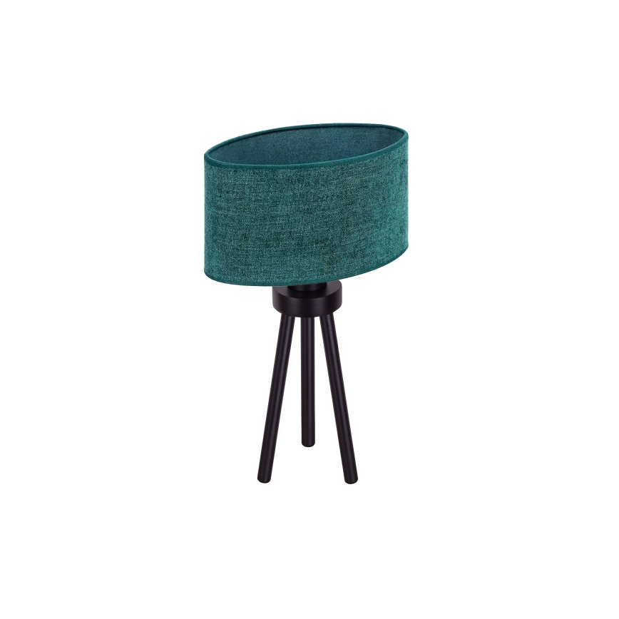 Duolla - Lámpara de mesa OVAL 1xE27/15W/230V diá. 30 cm verde