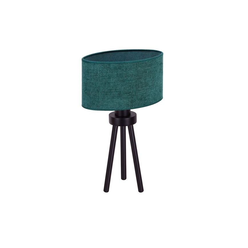 Duolla - Lámpara de mesa OVAL 1xE27/15W/230V diá. 30 cm verde