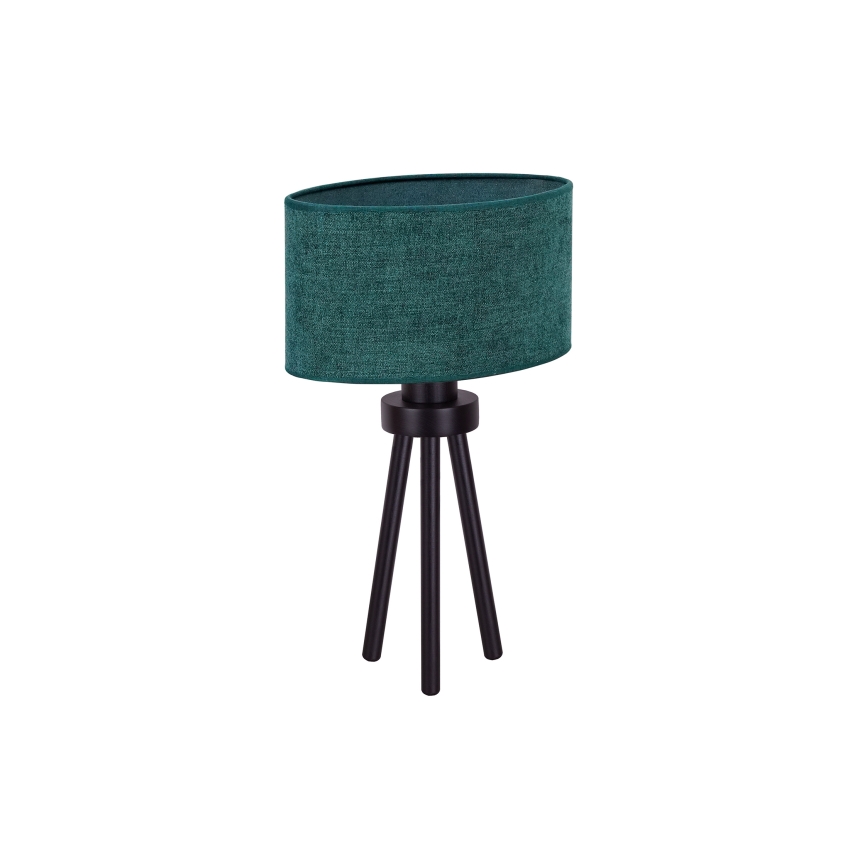 Duolla - Lámpara de mesa OVAL 1xE27/15W/230V diá. 30 cm verde