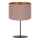Duolla - Lámpara de mesa ROLLER 1xE14/15W/230V diá. 20 cm beige/dorado