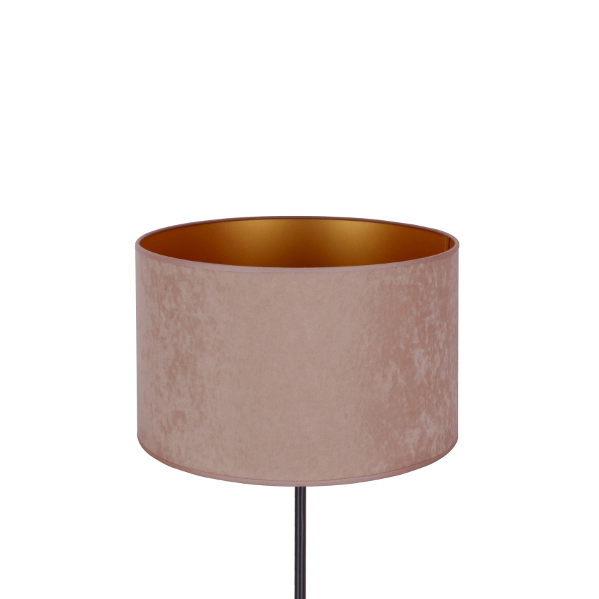 Duolla - Lámpara de mesa ROLLER 1xE14/15W/230V diá. 20 cm beige/dorado