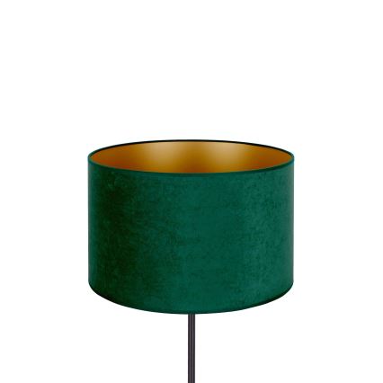 Duolla - Lámpara de mesa ROLLER 1xE14/15W/230V diá. 20 cm verde oscuro/dorado