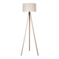 Duolla - Lámpara de pie 1xE27/60W/230V diá. 44 cm color crema/beige