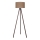 Duolla - Lámpara de pie 1xE27/60W/230V diá. 44 cm marrón
