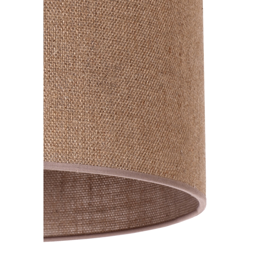 Duolla - Lámpara de pie 1xE27/60W/230V diá. 44 cm marrón