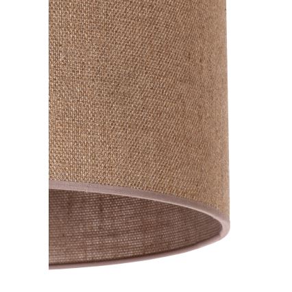 Duolla - Lámpara de pie 1xE27/60W/230V diá. 44 cm marrón/wenge