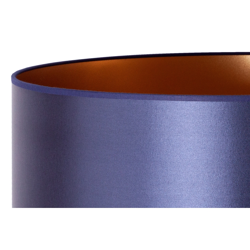 Duolla - Lámpara de pie CANNES 1xE27/15W/230V diá. 45 cm morada/cobre/negro