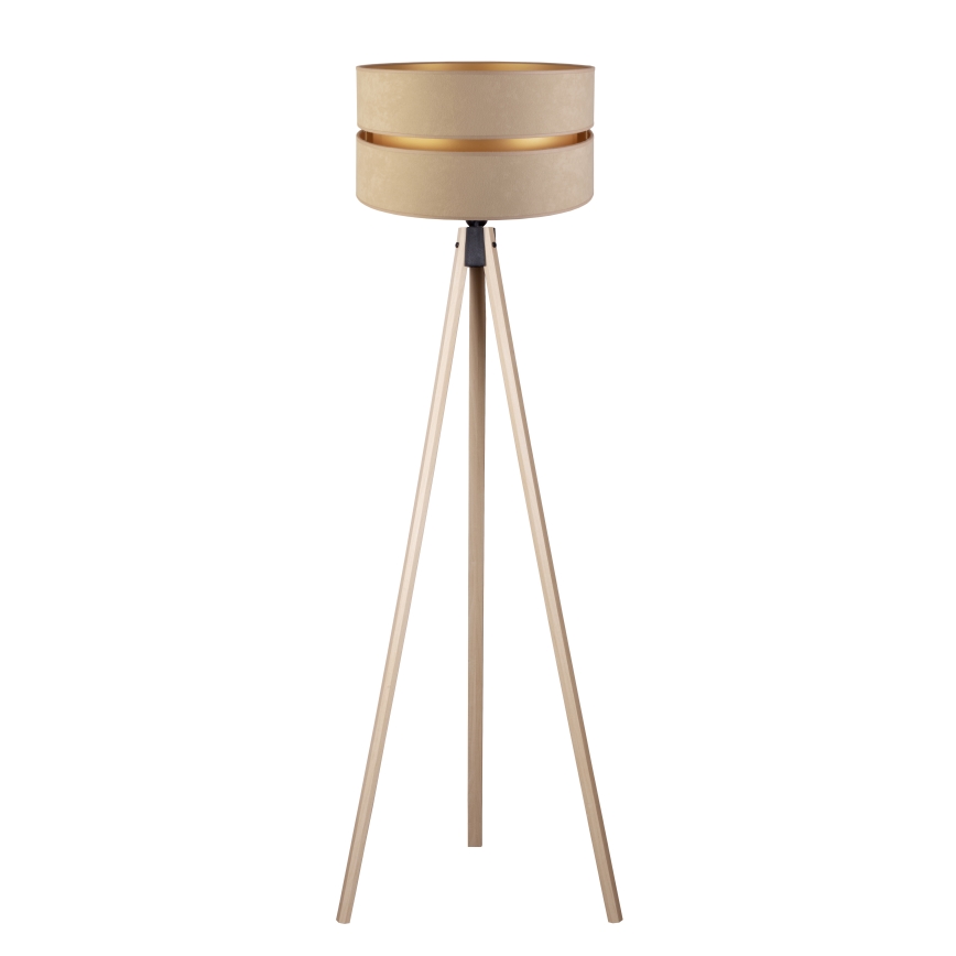 Duolla - Lámpara de pie DUO 1xE27/60W/230V diá. 44 cm beige