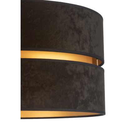 Duolla - Lámpara de pie DUO 1xE27/60W/230V diá. 44 cm negro/blanco