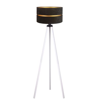 Duolla - Lámpara de pie DUO 1xE27/60W/230V diá. 44 cm negro/blanco