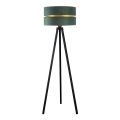 Duolla - Lámpara de pie DUO 1xE27/60W/230V diá. 44 cm verde/wenge