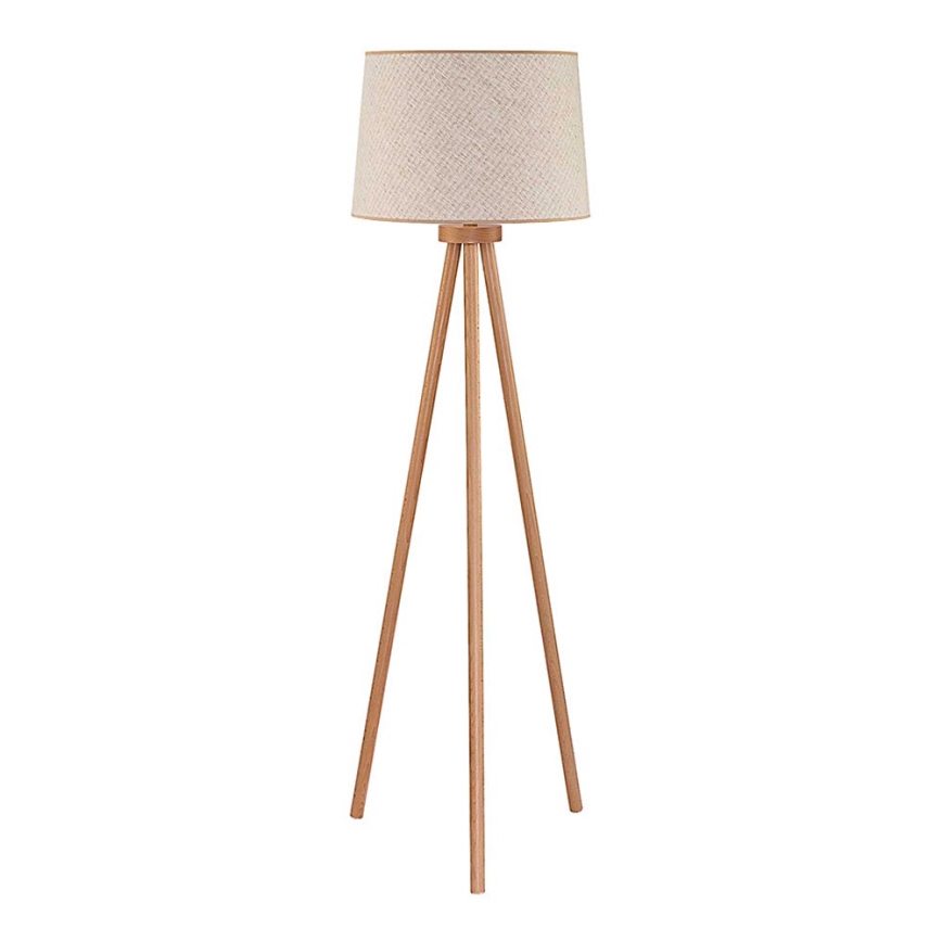 Duolla - Lámpara de pie ECHO 1xE27/40W/230V diá. 45 cm beige