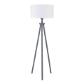 Duolla - Lámpara de pie ECHO1 1xE27/40W/230V diá. 45 cm blanco