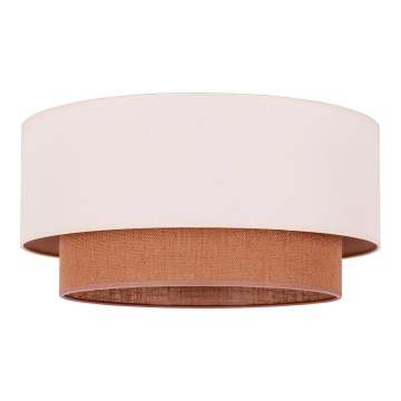 Duolla - Lámpara de techo BOHO 3xE27/15W/230V Ø 60 cm beige/marrón