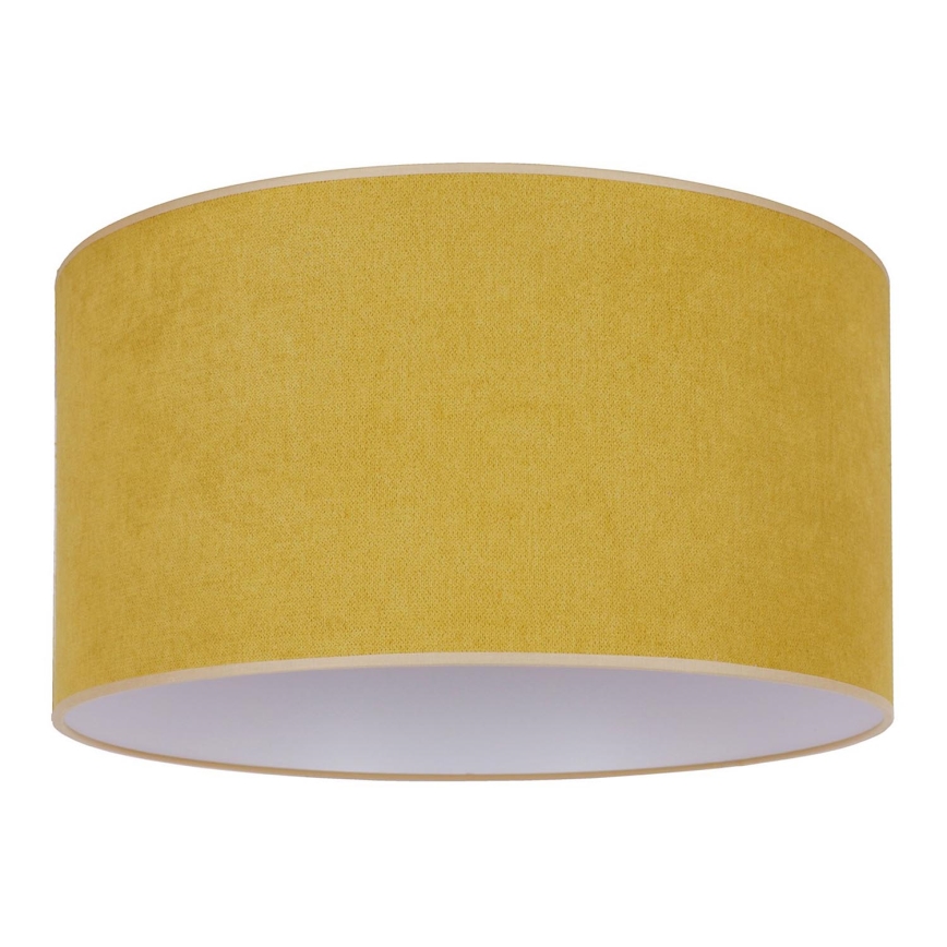 Duolla - Lámpara de techo BRISTOL 1xE27/15W/230V diámetro 45 cm amarillo/blanco