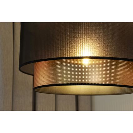 Duolla - Lámpara de techo COPPER SHINY 1xE27/15W/230V diá. 45 cm marrón/cobre